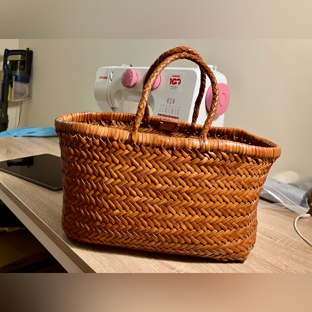 Dragon Diffusion Small Tan Leather Bag